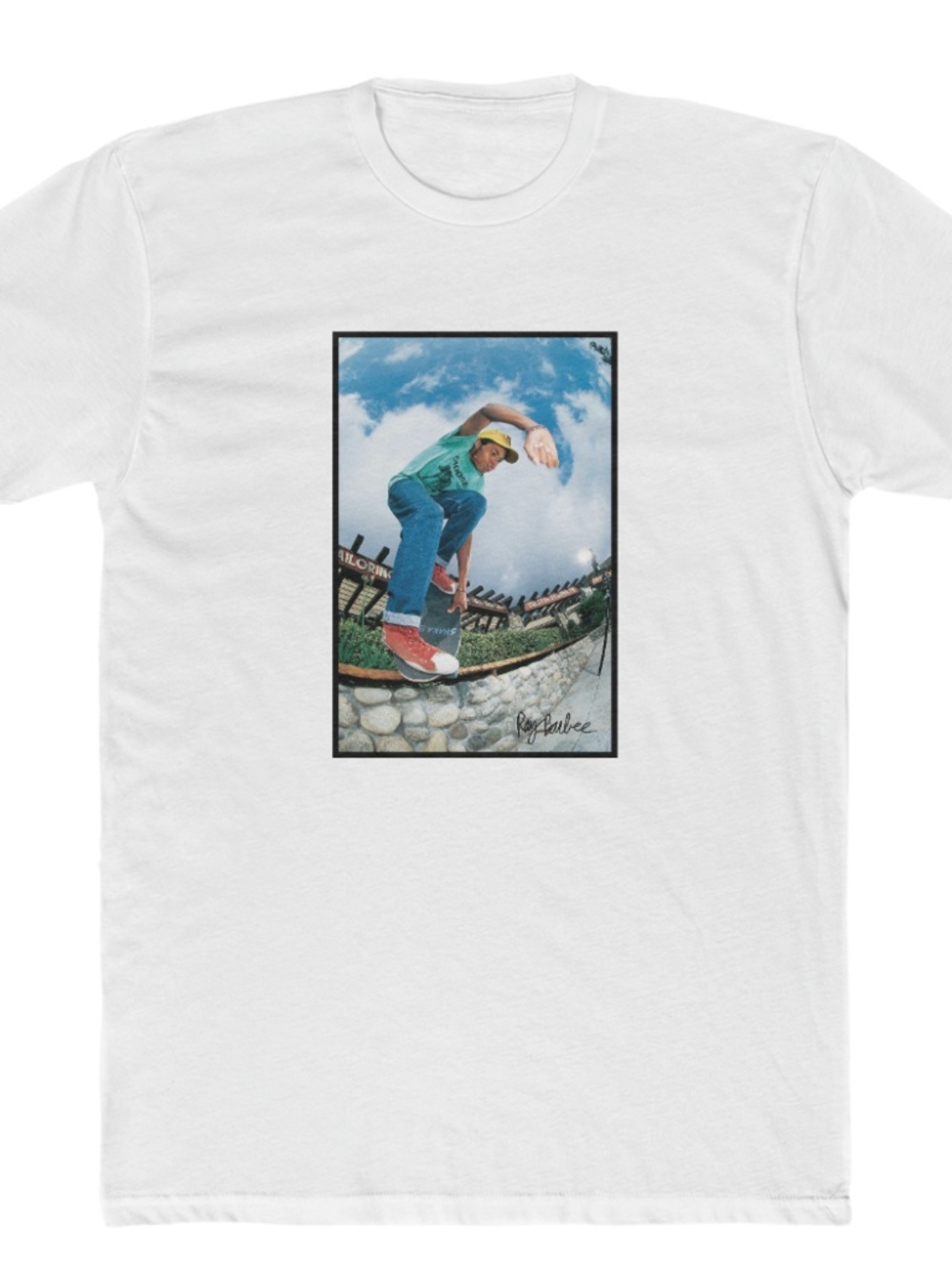 Ray Barbee skateboarding t-shirt  ( powell peralta tee )
